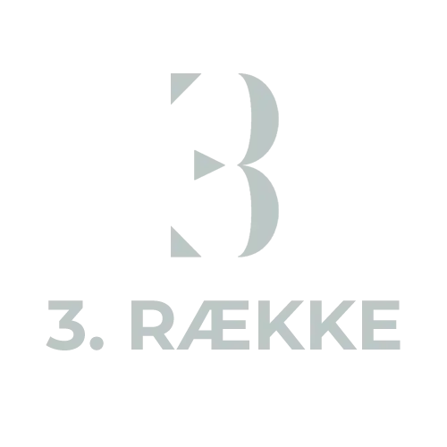 3 række logo