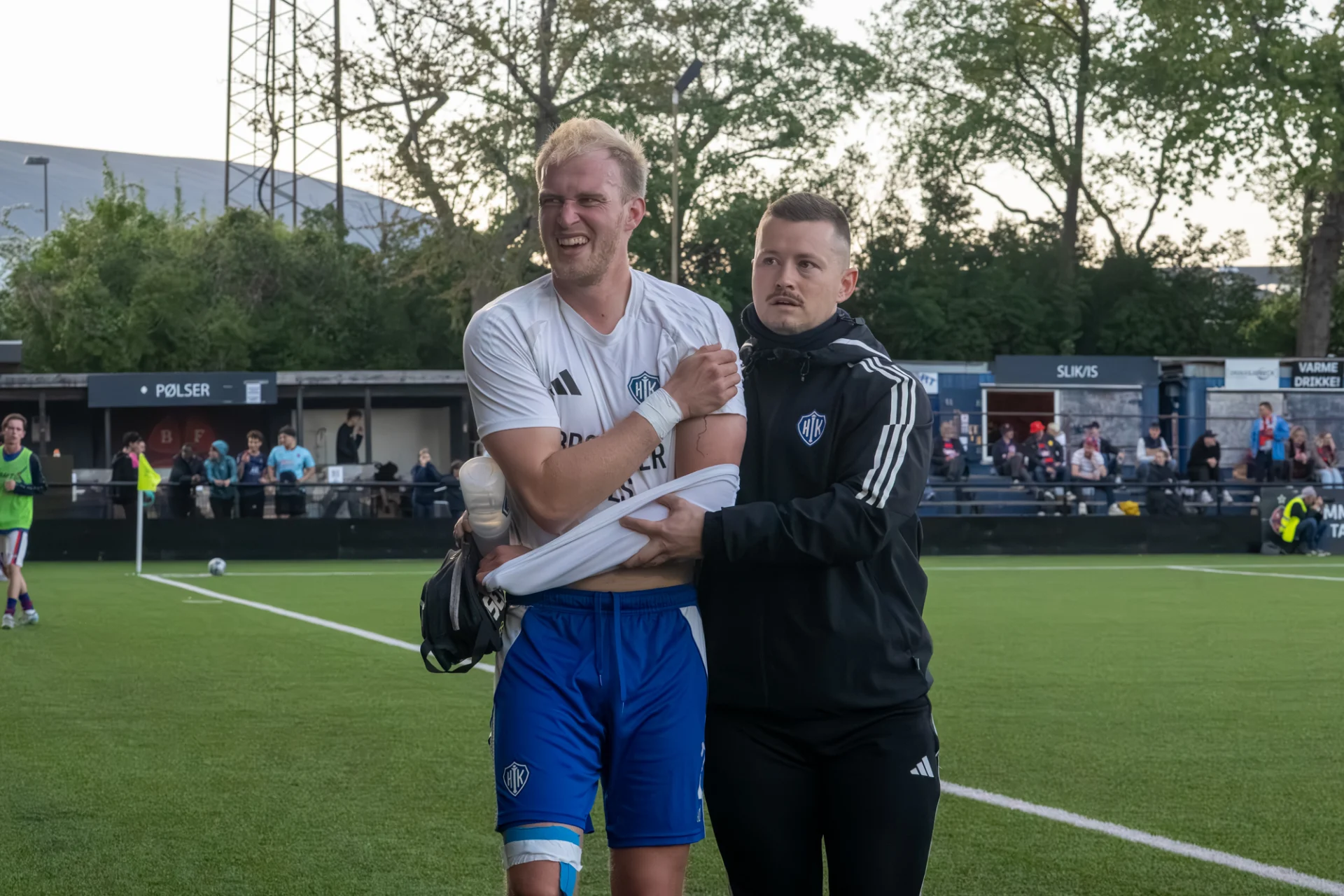 Mathias Eilstrup Larsen og Emil Lange, HIK. Foto: Jakob Termansen