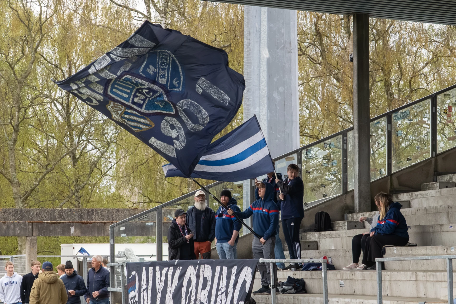 Nykøbing FC Fans. Foto: Jakob Termansen