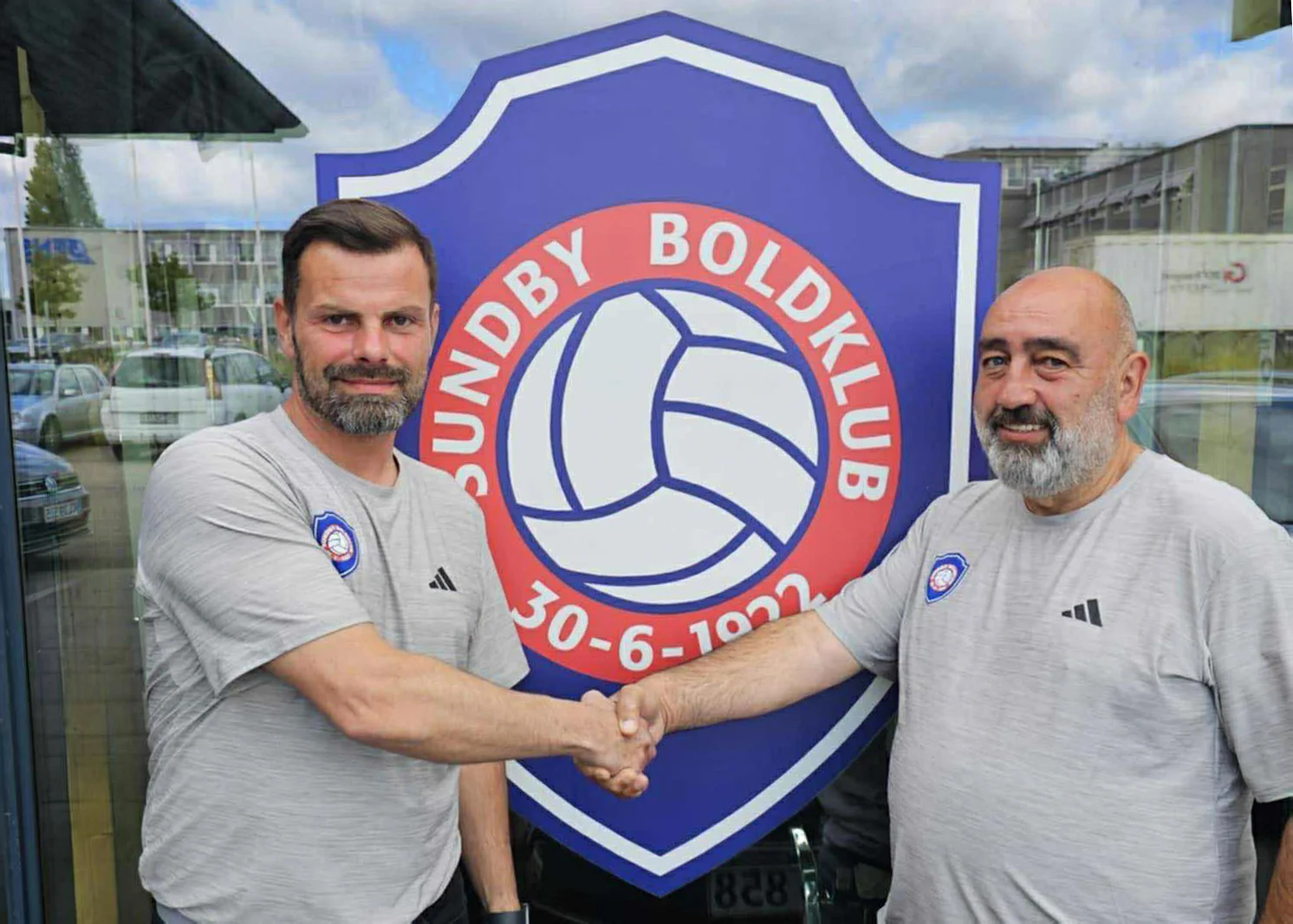 Kenneth Aamann og Lutfi Gurbuz. Foto: Sundby BK