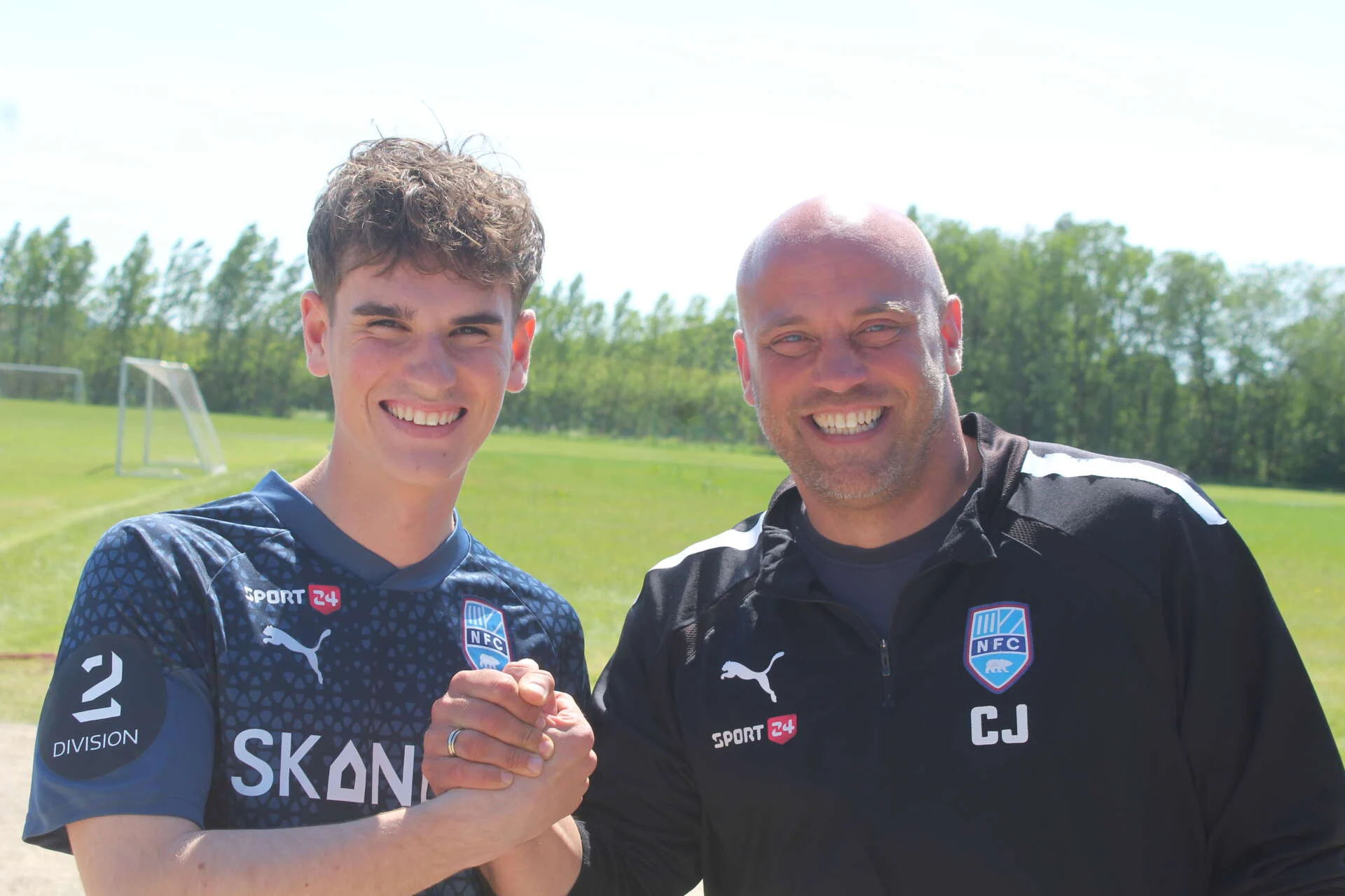 Oskar Balsløv, Nykøbing FC. Foto: Nykøbing FC