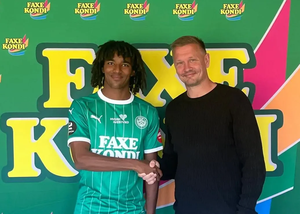 Tinus Olesen, Næstved BK. Foto: Næstved BK