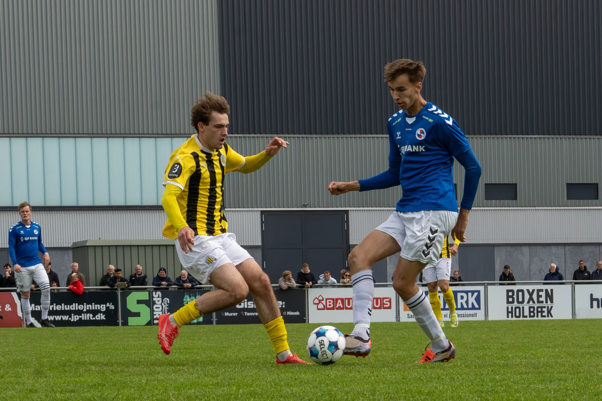 Karlo Trkulja i Brønshøj BK trøjen. Foto: Jakob Termansen