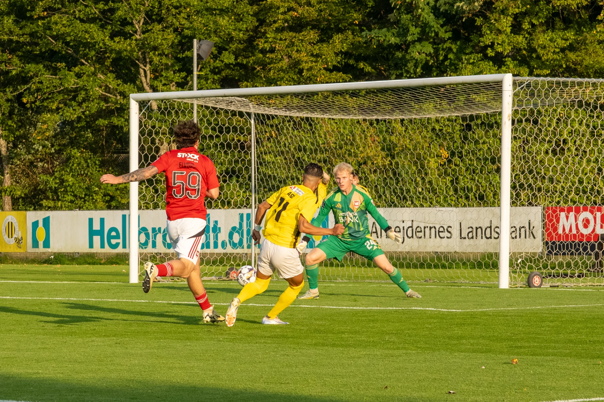 Cömert Ağa Öcal, Brønshøj BK. Foto: Jakob Termansen