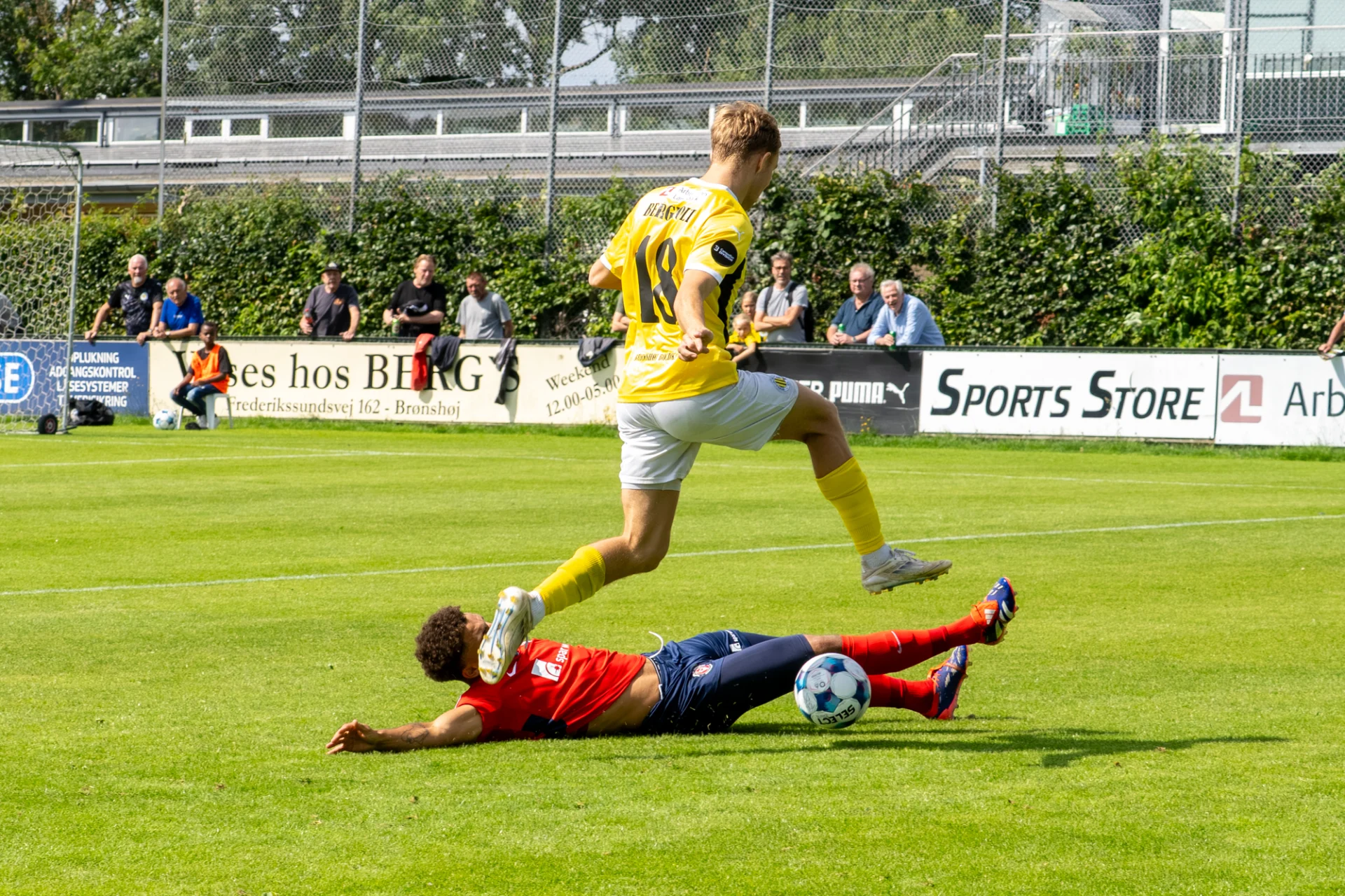 Brønshøj BK - Hørsholm-Usserød IK | 9. august 2025 | CampoBet 3. Division | Foto: Jakob Termansen