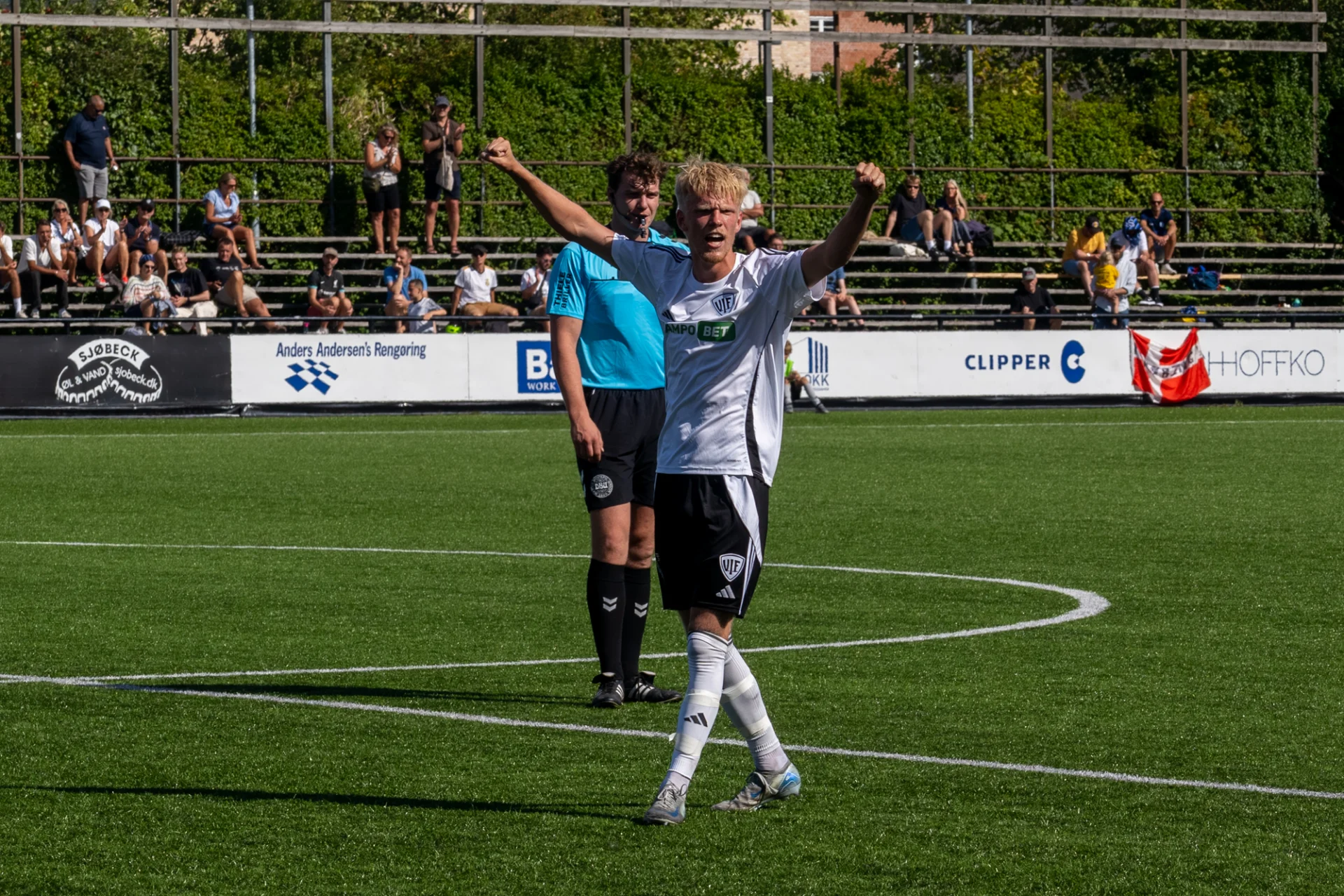 Vanløse IF - Nykøbing FC | 17. august 2025 | CampoBet 3. Division | Foto: Jakob Termansen