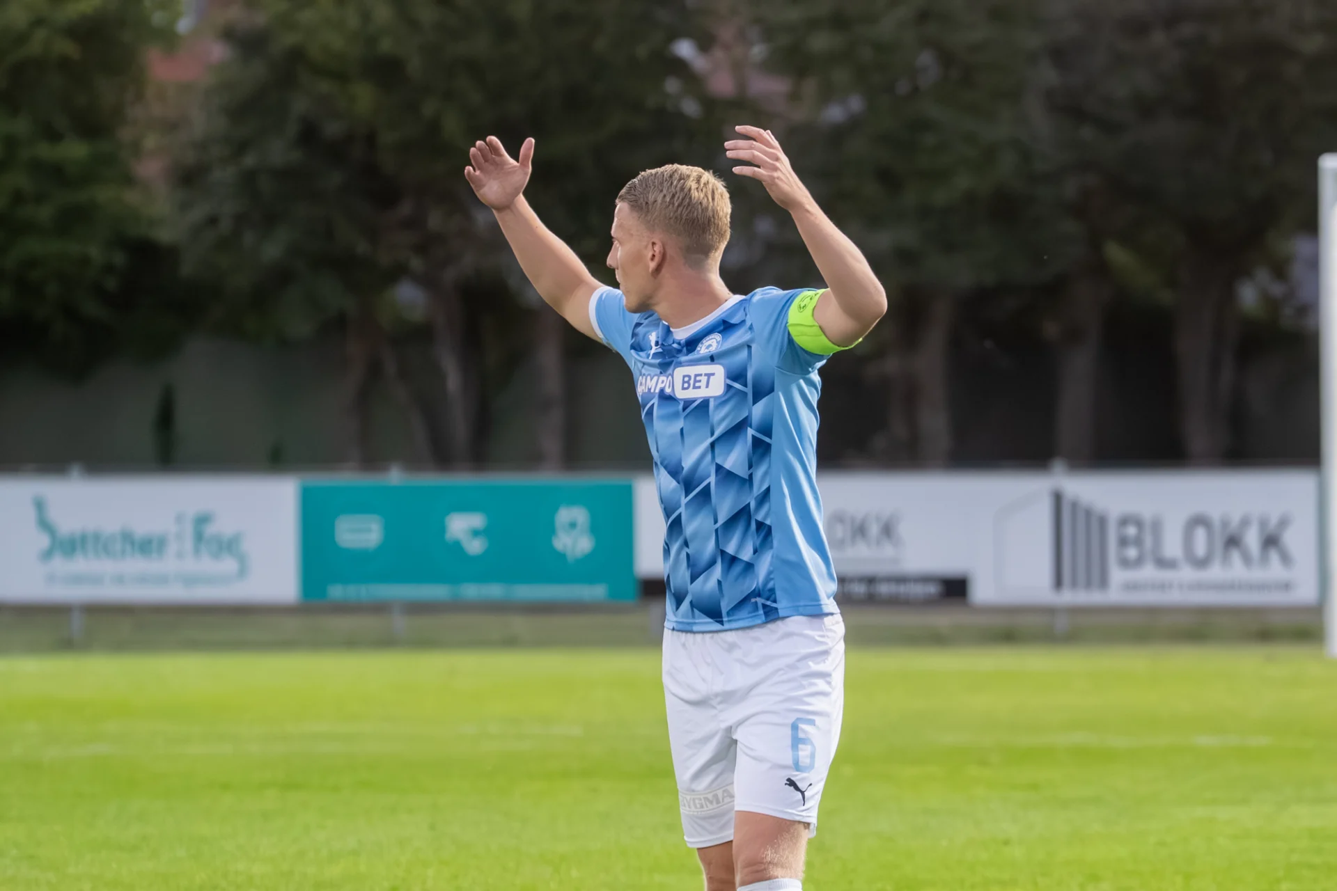 Nicklas Halse, FC Roskilde. Foto: Jakob Termansen
