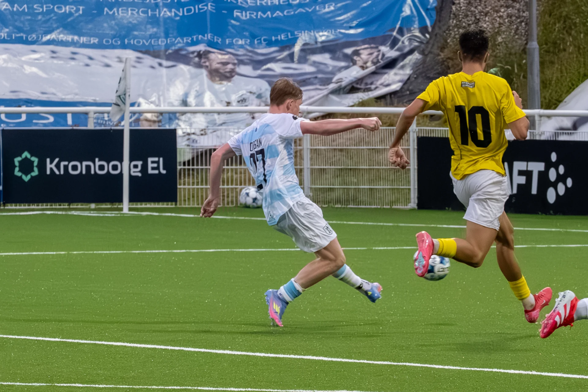 Emil Morgan, FC Helsingør. Foto Jakob Termansen