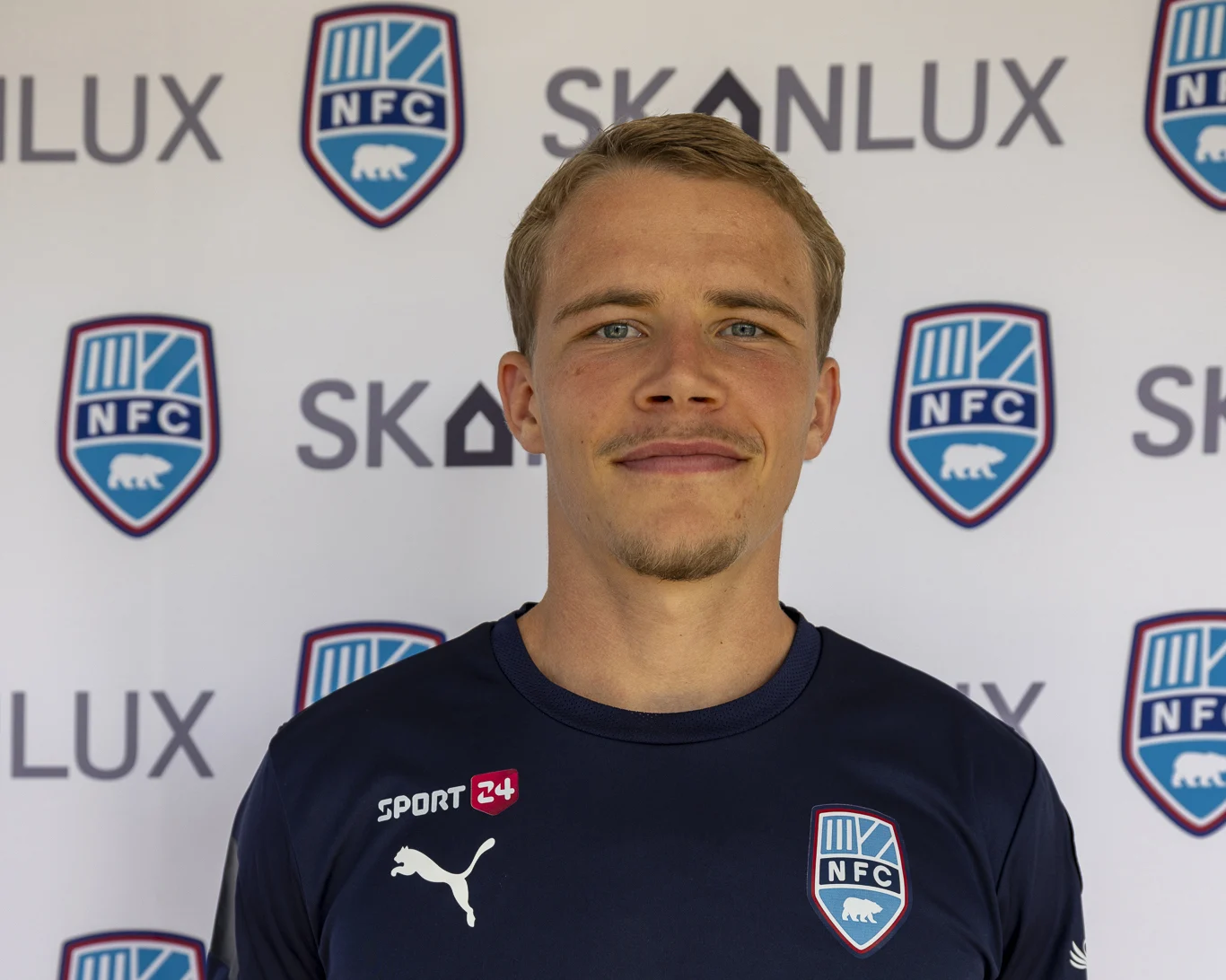 Mikkel Hallberg Nielsen, Nykøbing FC. Foto: Nykøbing FC.