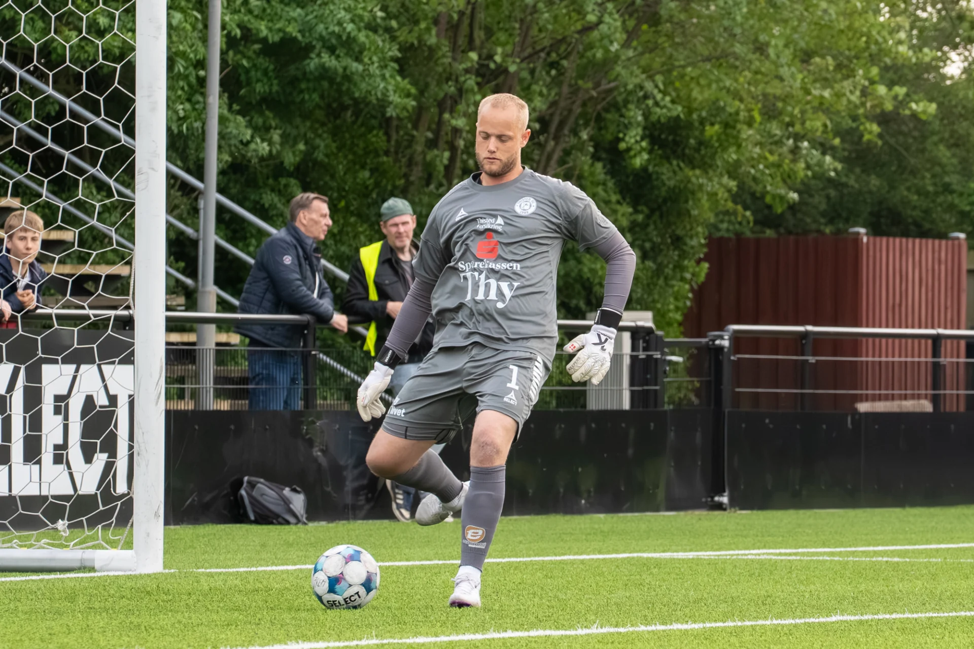 Andreas Raahauge, Thisted FC. Foto: Jakob Termansen
