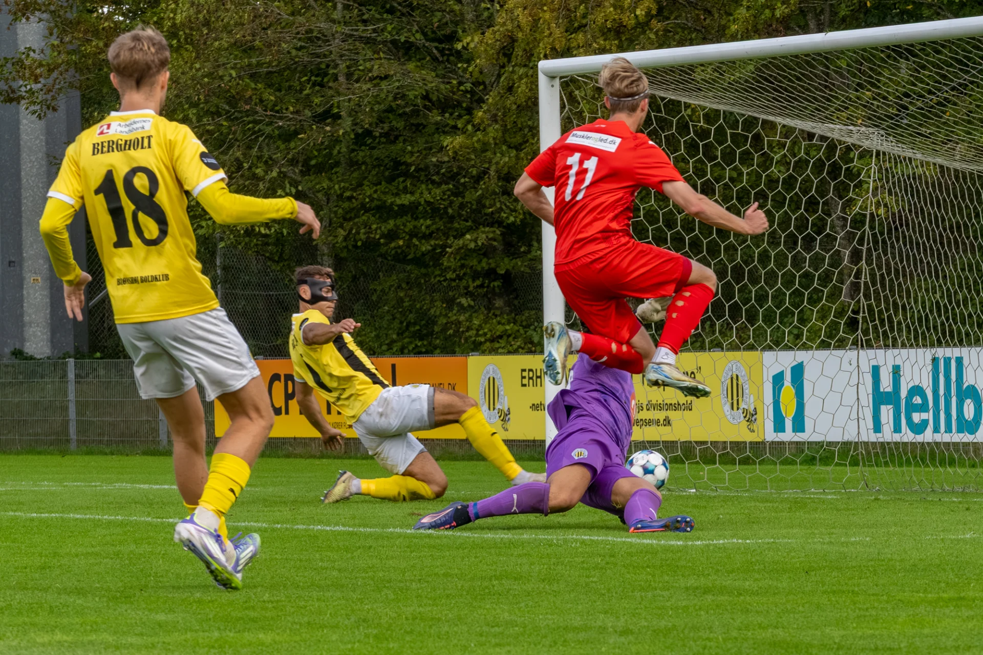 Brønshøj BK - Næsby BK | 14. september 2025 | CampoBet 3. Division | Foto: Jakob Termansen