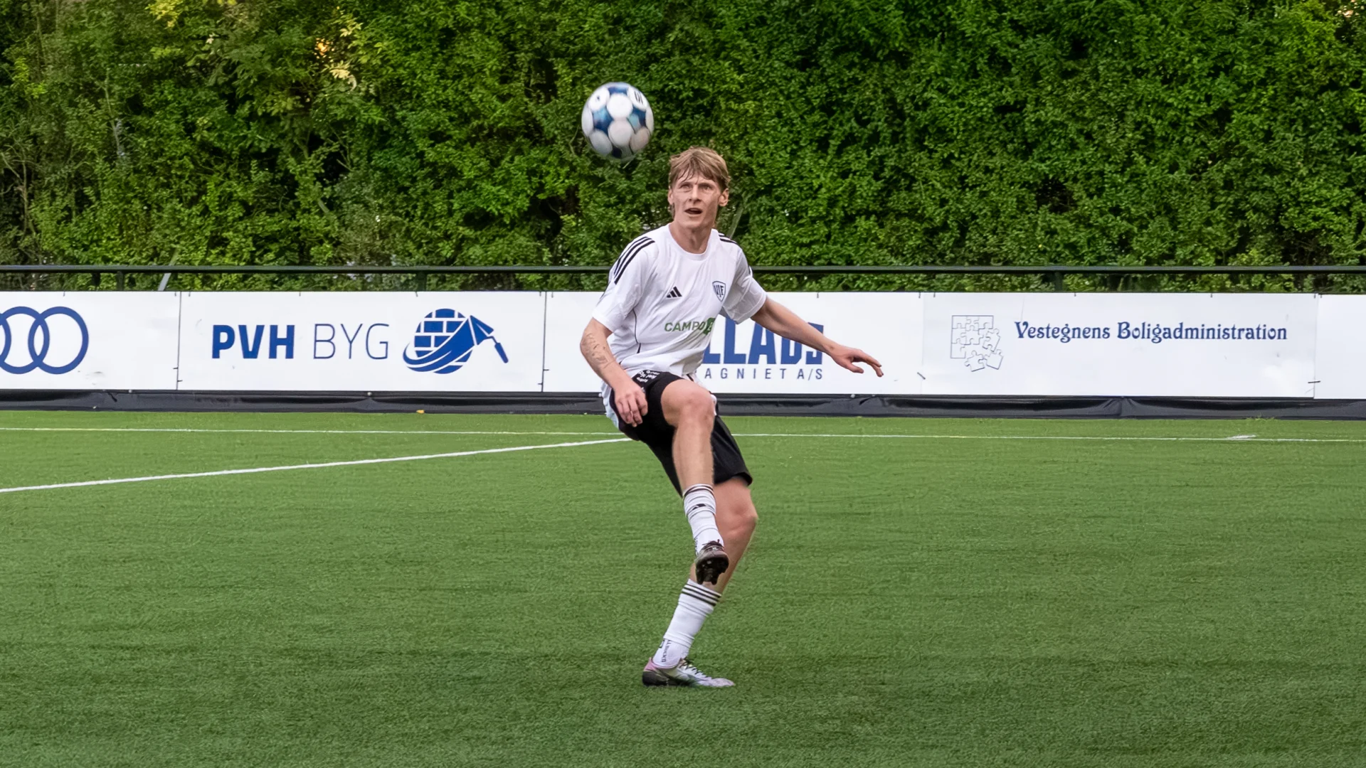 Marius Qvarnstrøm, Vanløse IF. Foto: Jakob Termansen