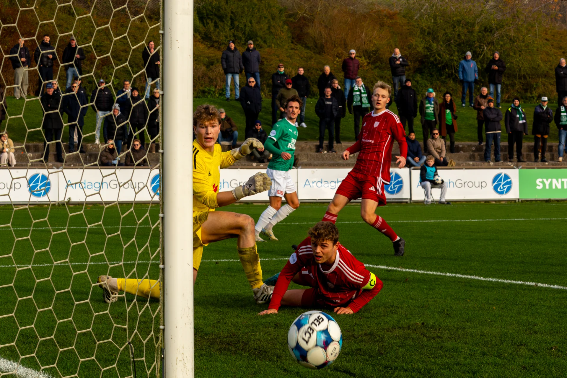 Næstved BK - VSK Aarhus. Foto: Jakob Termansen