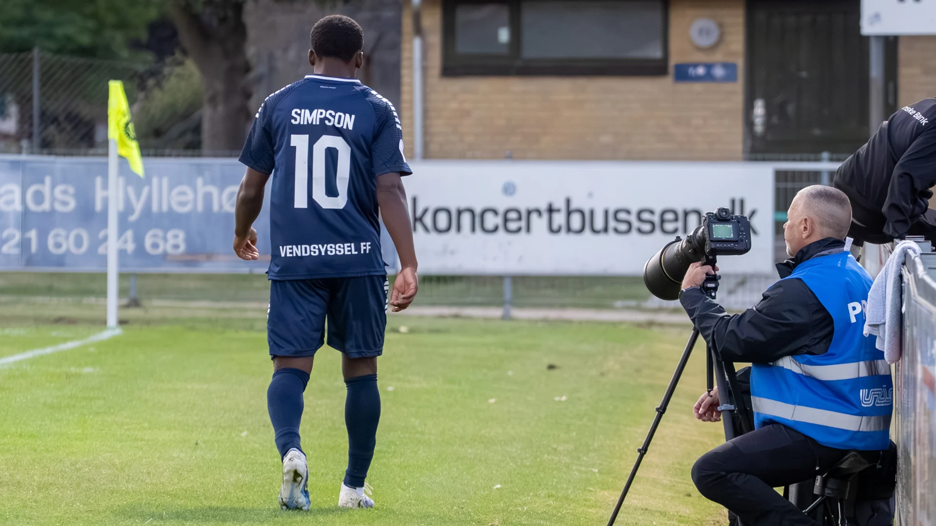 Steven Simpson, Vendsyssel FF. Foto: Jakob Termansen