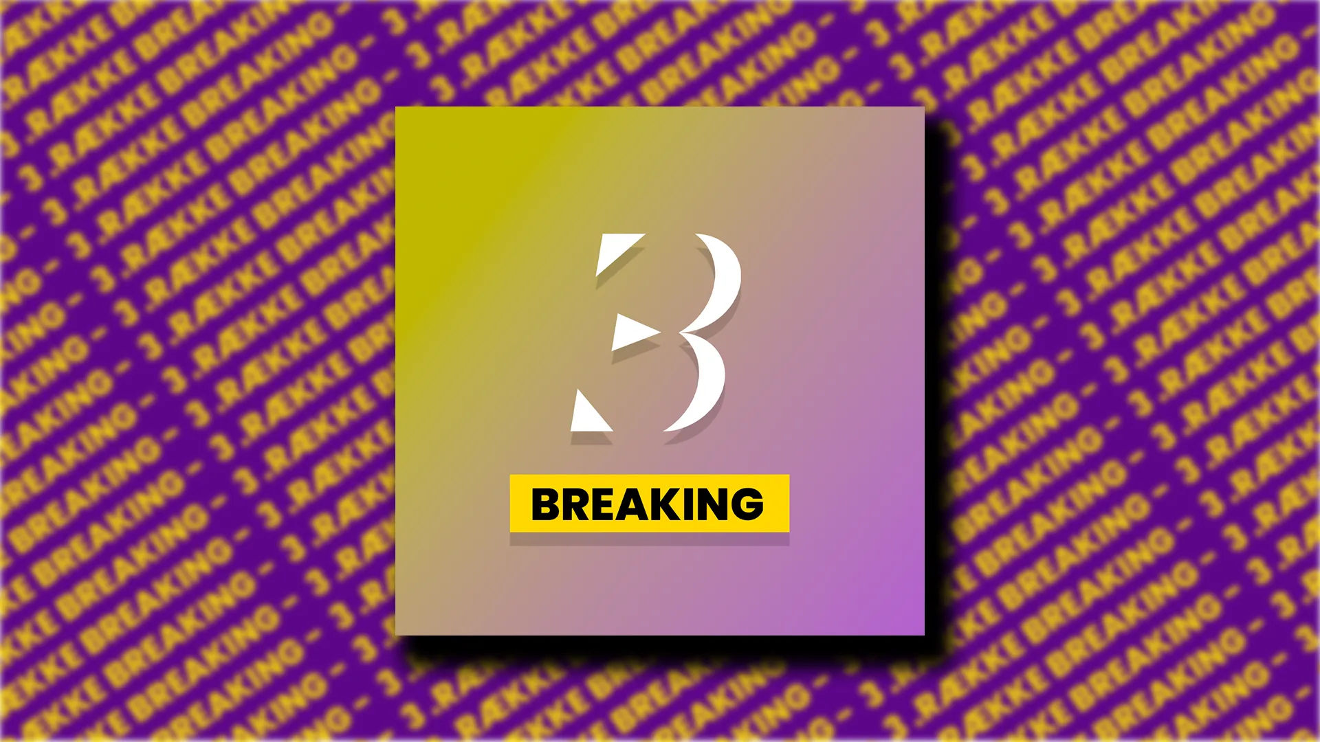 3. Række Breaking Grafik: 3.raekke