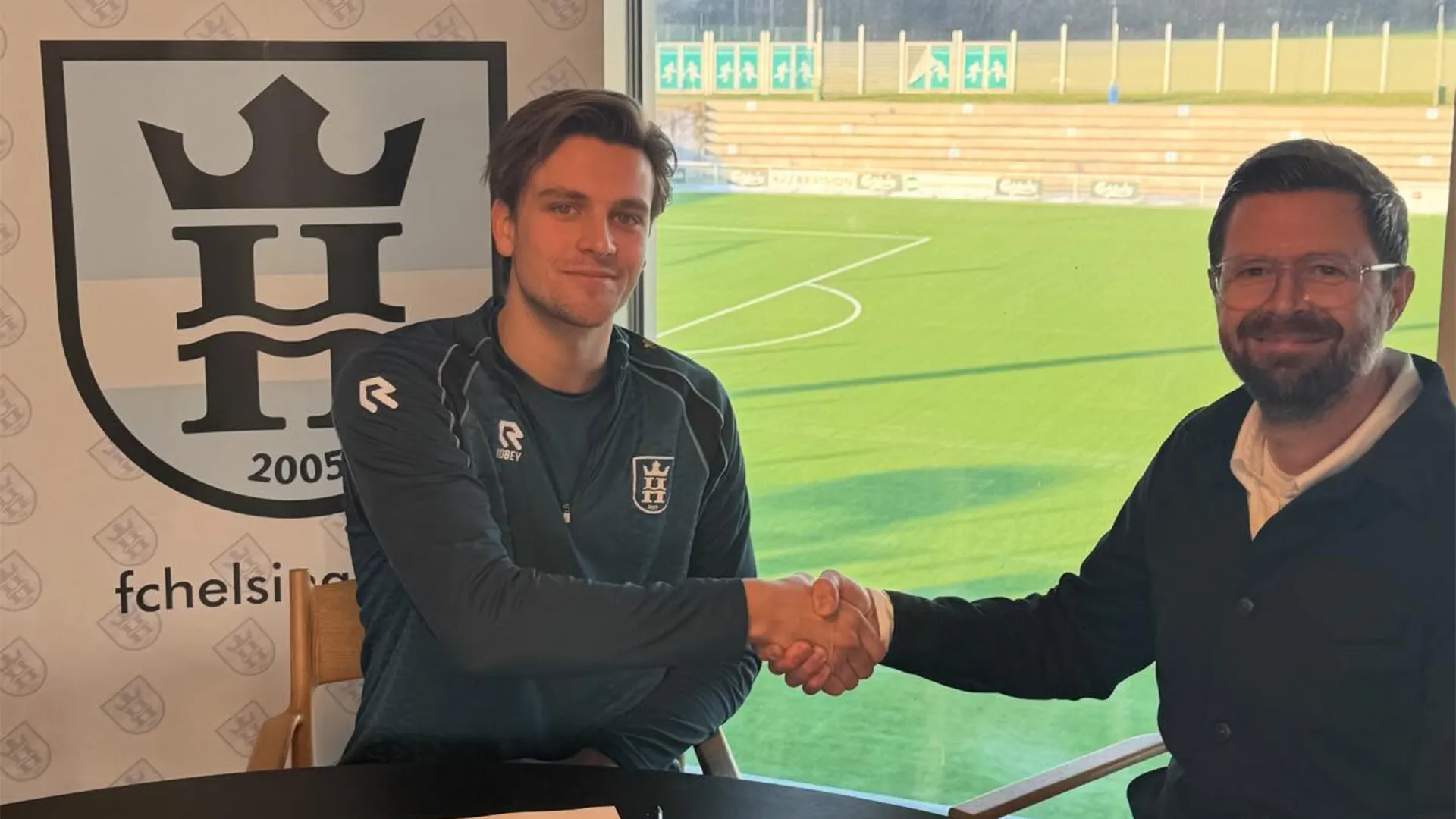 Mads-Emil Langberg, Fc Helsingør foto: Fc Helsingør